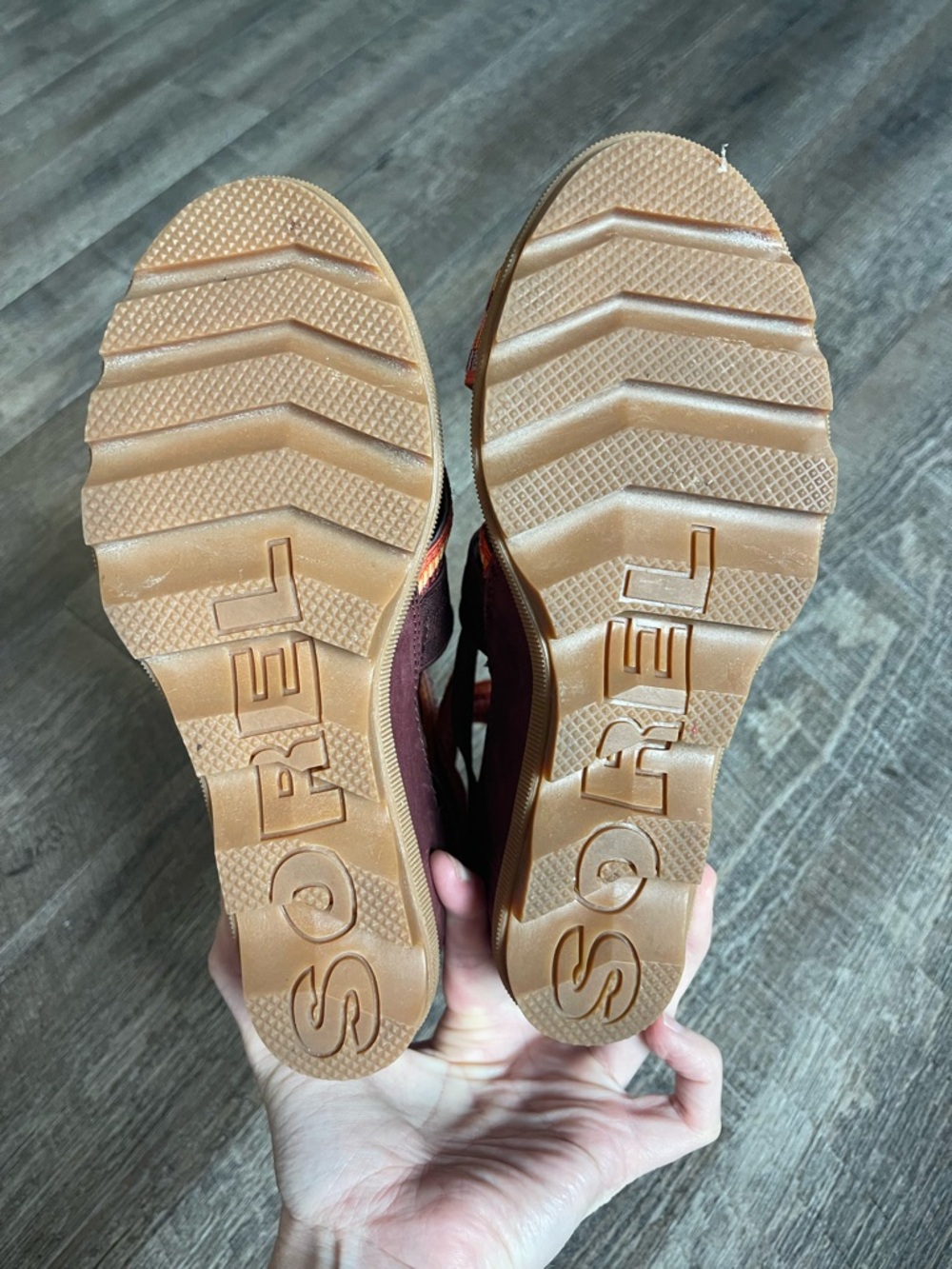 Sorel Joanie II Strappy Stripe Sandal Platform Resortwear Coastal - Picture 11 of 12